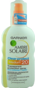 Ambre Soliare Clear Protectin Spray SPF20 200ml