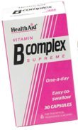 Health Aid Vitamin B Complex Supreme Capsules 30