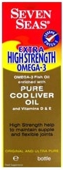 Seven Seas Extra High Strength Cod Liver Oil Capsules 30