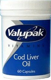 Cod Liver Oil 400mg Capsules 60