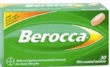 Berocca Multivitamin Effervescent Tablets