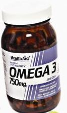 Heath Aid Omega 3 750mg Capsules 30